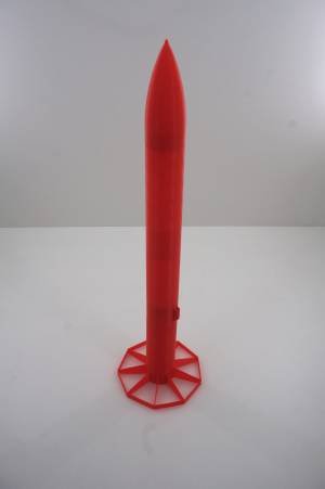  Funkční vzorek 3D tisknutelné rakety