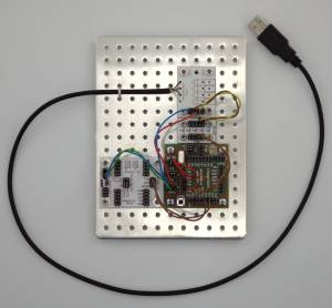  I²C - USB adapter testing construction