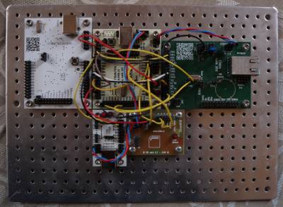 Připojení modulu ETH01A k ARM STM32