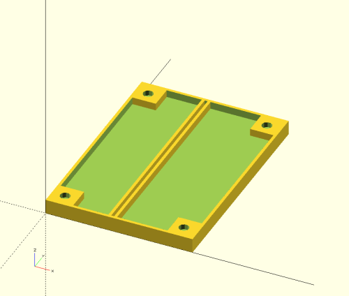 Izolační podložka pod spínací modul